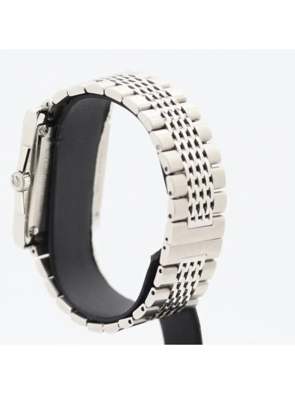 Gucci Timeless Rectangle 138.4 Quartz Date Black Dial Watch